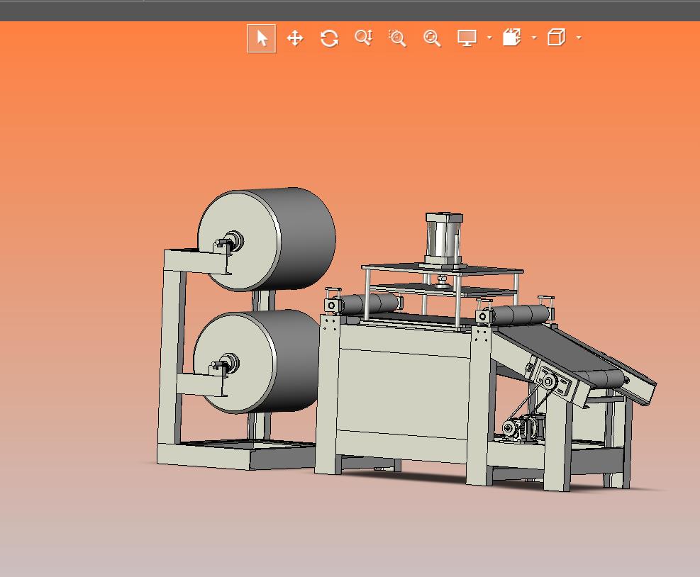 手套连续式布匹输送压机