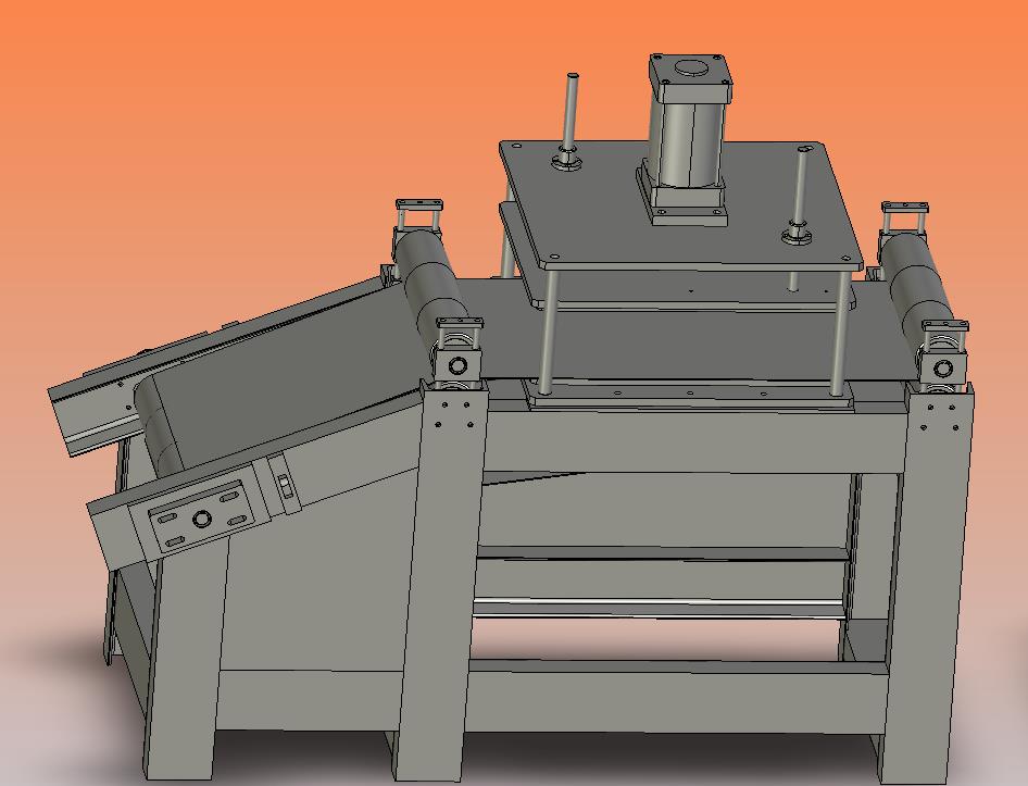 手套连续式布匹输送压机