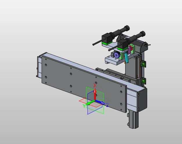 双目相机伺服调节模组