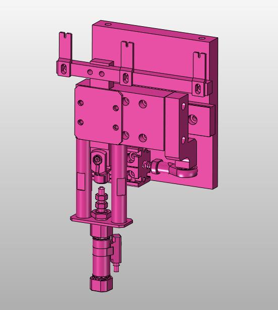 双气缸递进前移装置
