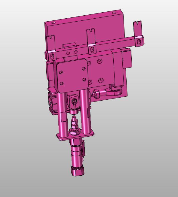 双气缸递进前移装置