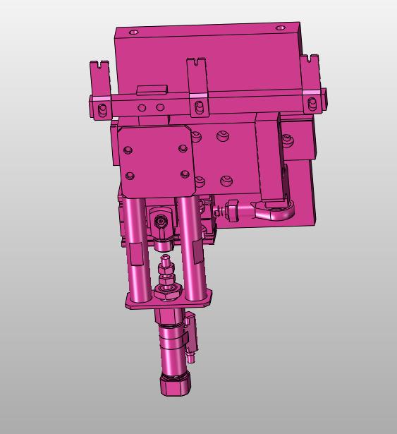 双气缸递进前移装置