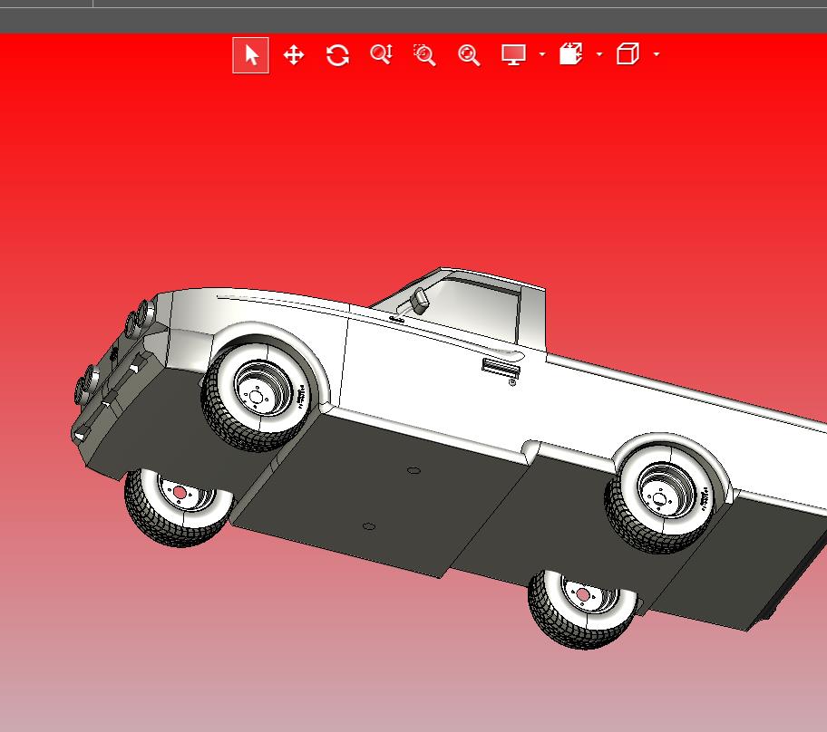 四轮皮卡车双排四座客货两用