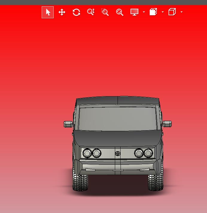 四轮皮卡车双排四座客货两用