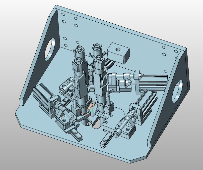 四轴移动变距变径轮胎螺母拧紧枪