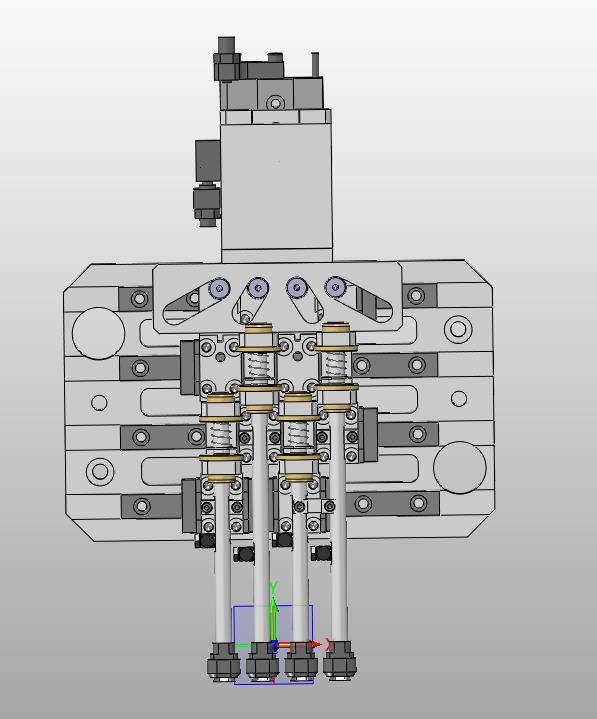 同步变距吸盘抓手