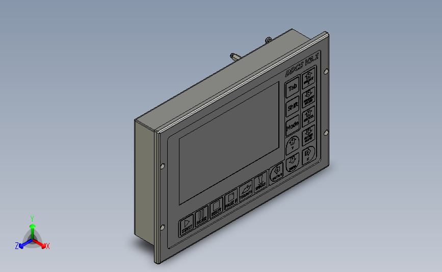 脱机4轴控制器数控系统面板DDCNC
