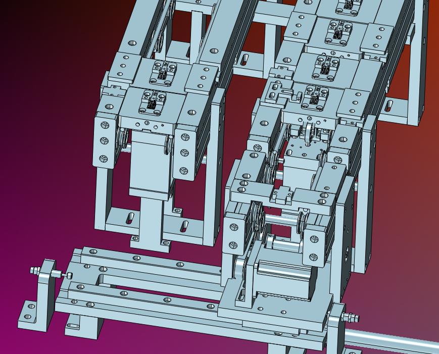 小托盘平面循环圆皮带输送线横移移栽机