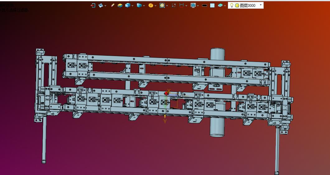 小托盘平面循环圆皮带输送线横移移栽机