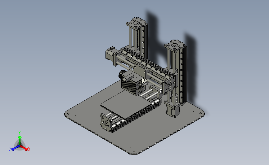 小型迷你三维立体3d打印机桌面