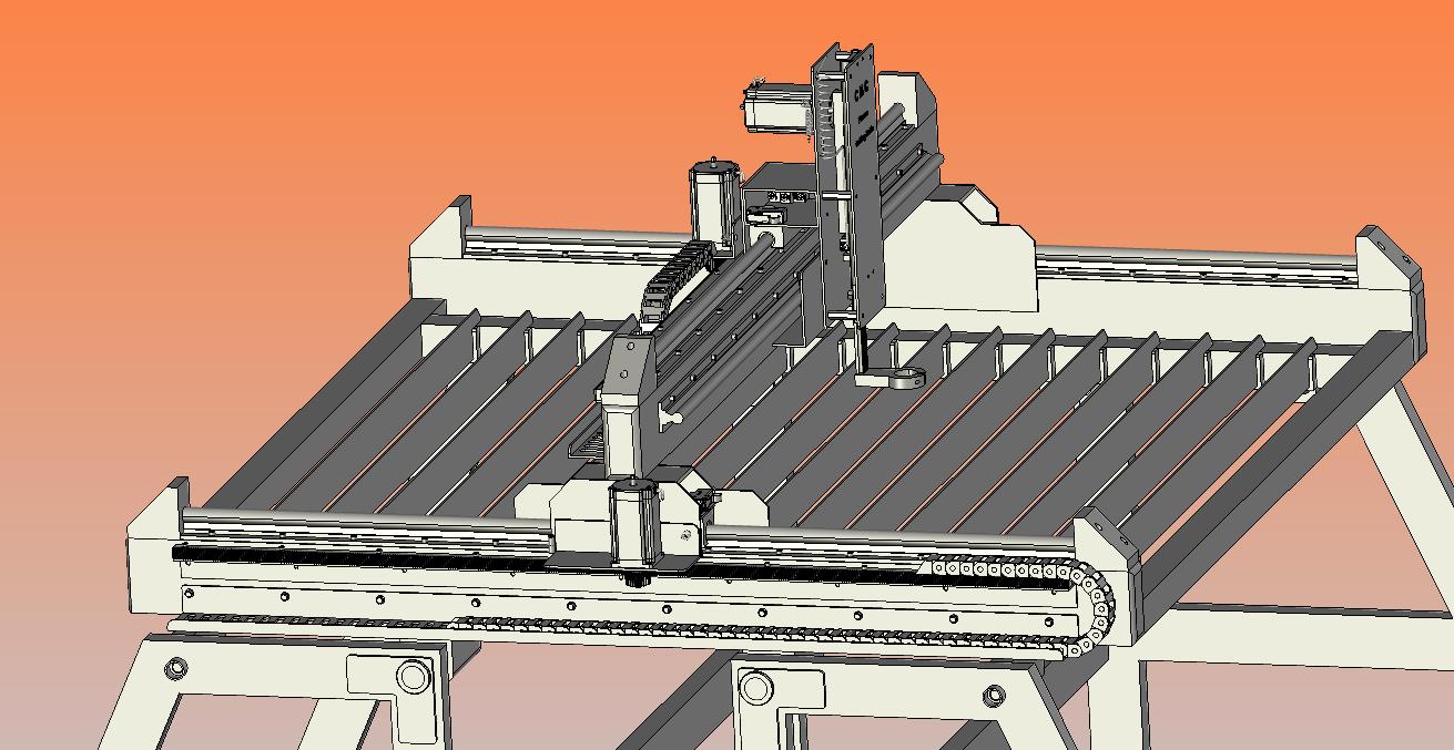 小型三轴移动式数控等离子切割机