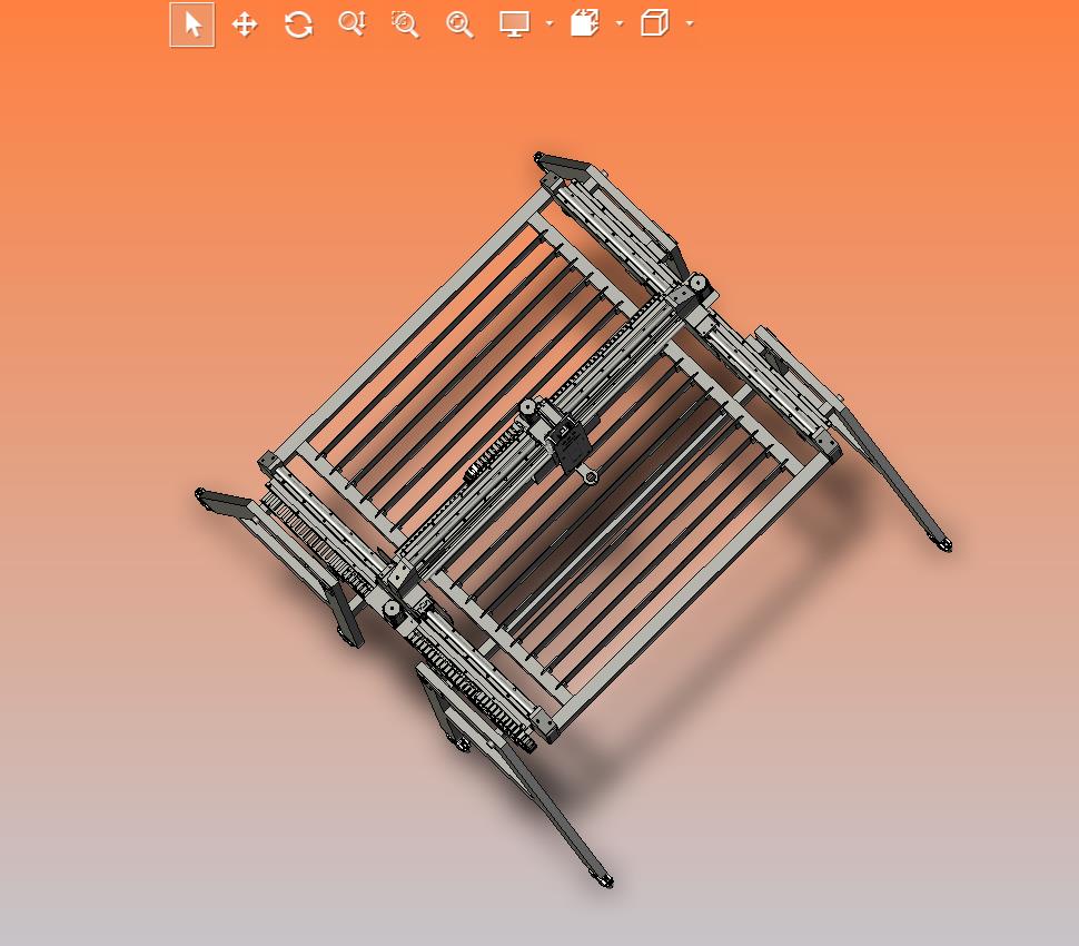 小型三轴移动式数控等离子切割机