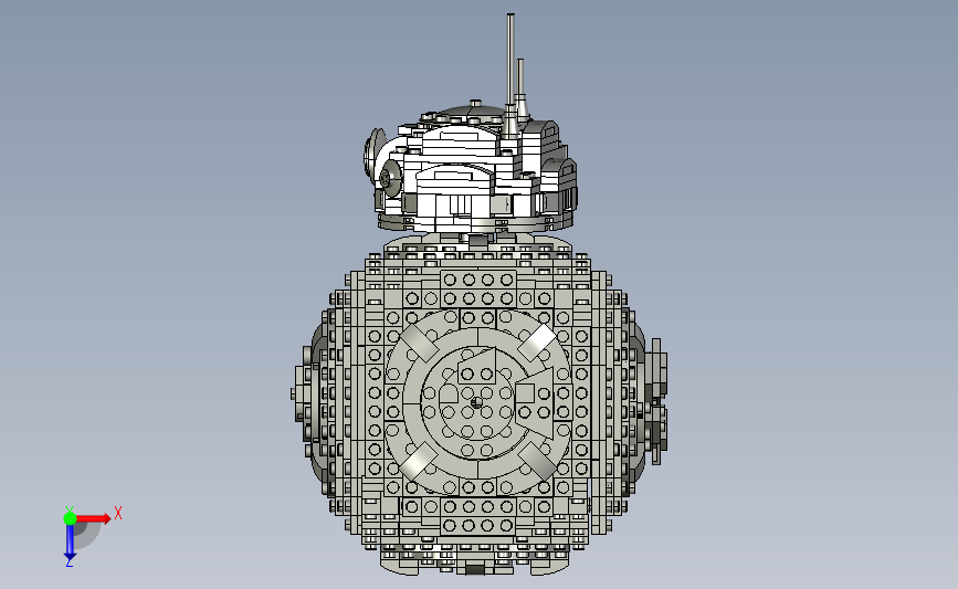 星球大战原力觉醒BB-8机器人