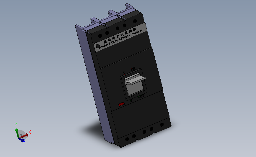 HM3 63-800A 3极固定式塑料外壳式断路器[HM3-630A]