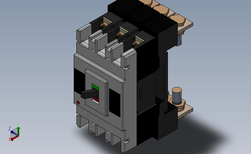 RMM1 400 3极╱4极插入式塑料外壳式断路器[RIVIM1-400S╱三极]