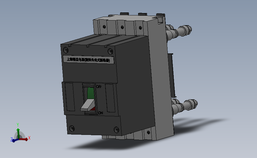 板后螺杆连接（热磁式）3级[HM3L-160╱3级-插入式、板后螺杆连接（热磁式）]断路器