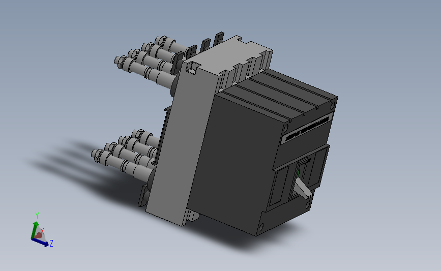 板后螺杆连接（热磁式）4级[HM3L-160╱4级-插入式、板后螺杆连接（热磁式）]断路器