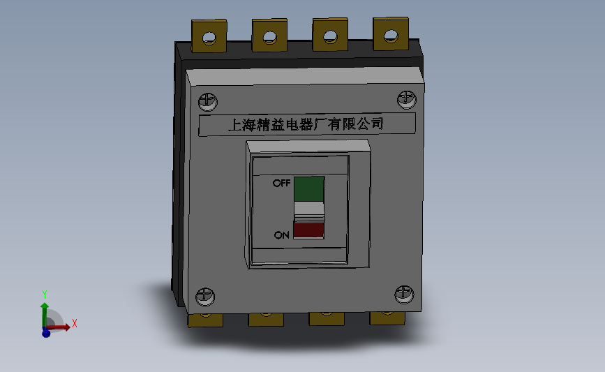 板前接线（热磁式、电子式）4级[HM3S-630╱4级-插入式、板前接线（热磁式、电子式）]断路器