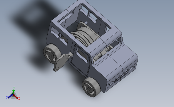 发条玩具车