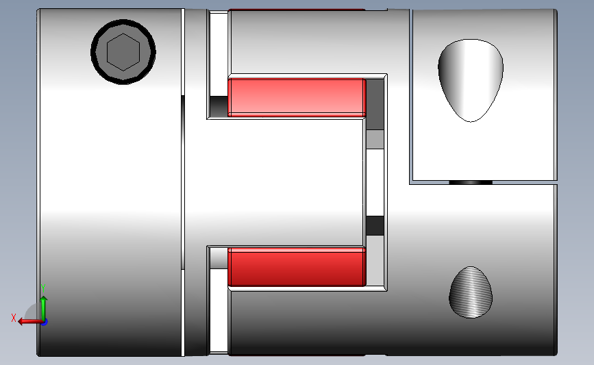 LK8系列 夹紧螺丝固定型梅花联轴器[LK8-C20]