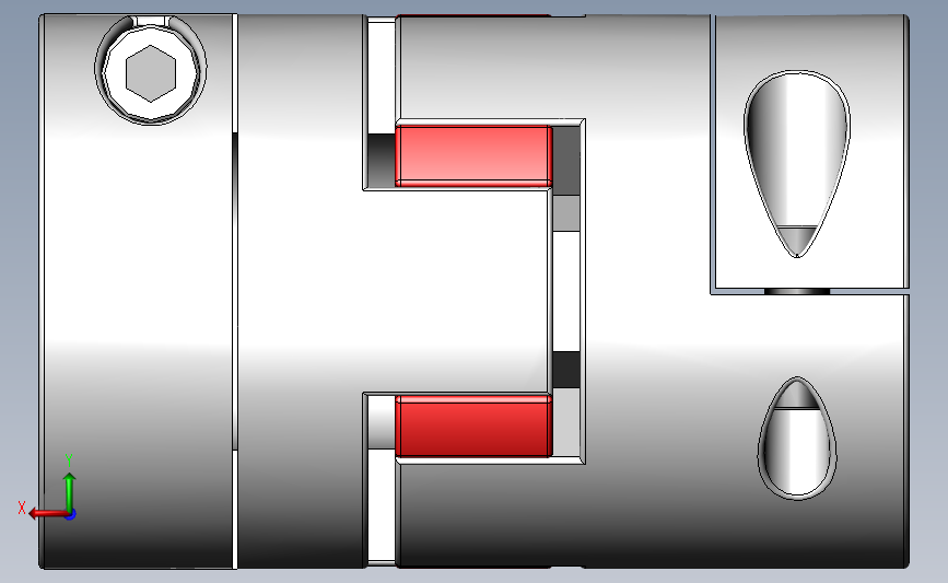 LK17系列 夹紧螺丝固定型梅花联轴器[LK17-C42]