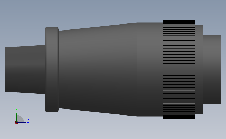 TQ直式电缆护套插头[SW32]航空插头，多芯接头，连接器_SOLIDWORKS 2018_模型图纸下载 – 懒石网