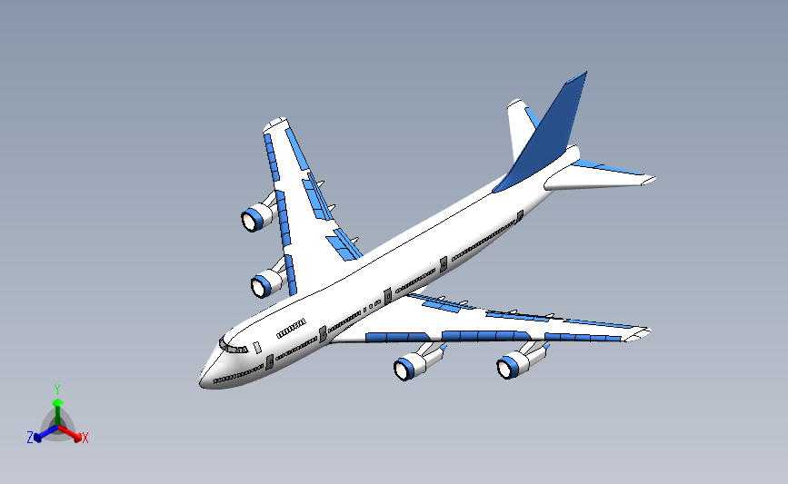 波音747-200飞机