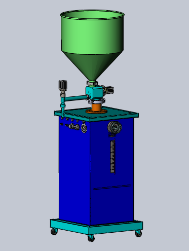 半自动膏体灌装机