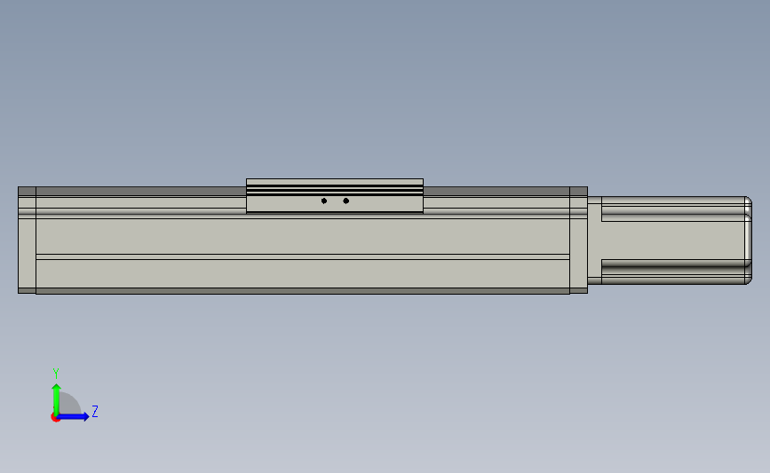 HK120-S100-F0丝杆滑台 线性模组 直线滑台_STEP_模型图纸下载 – 懒石网