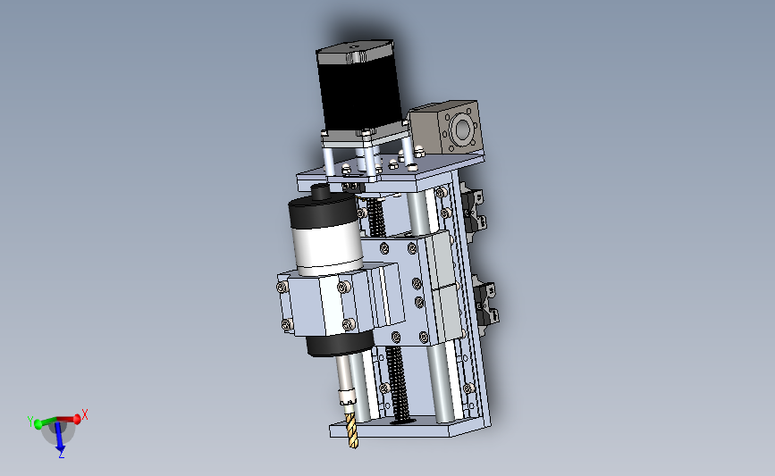 机床Z轴详细图纸