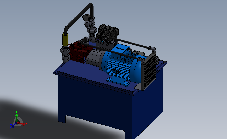175液压泵箱结构