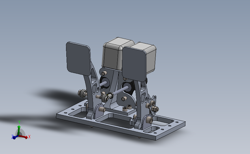 FSAE 踏板箱