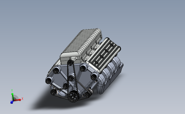 V8发动机