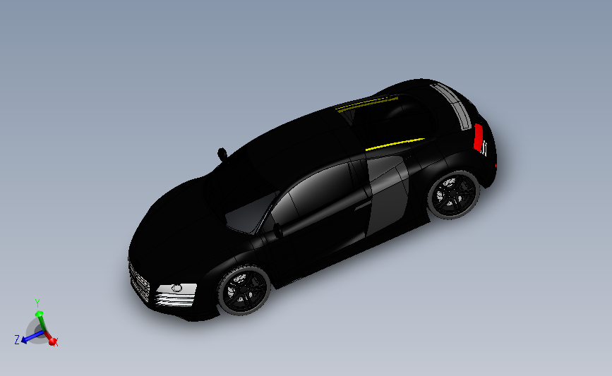 奥迪汽车模型R8