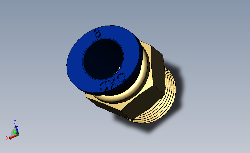 快速接头 8mm 管
