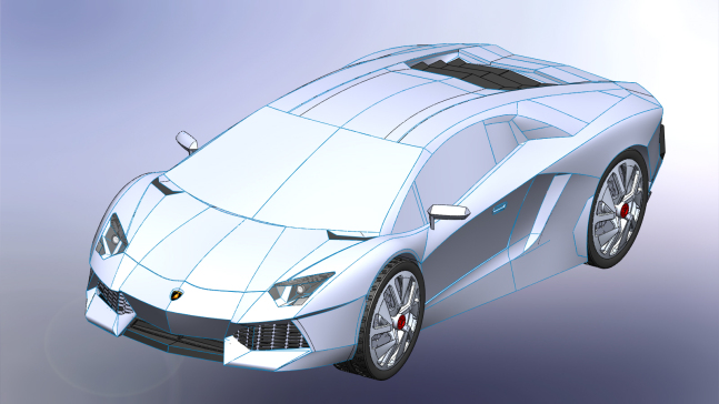 兰博基尼 aventador 700-4