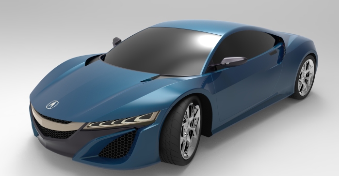 跑车模型 讴歌NSX