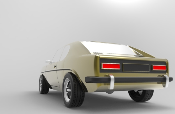 汽车模型 福特 卡普里 MK1