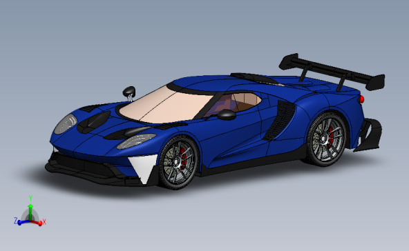 汽车模型 福特 GT