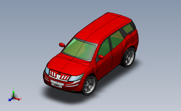 汽车模型-马恒达 XUV 500