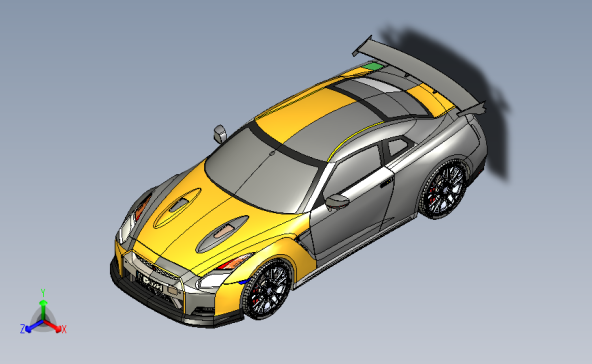 双门跑车 日产GT-R