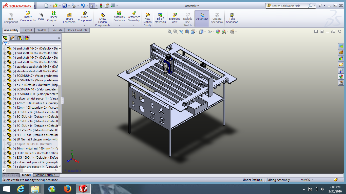 用于木材加工的数控铣床CNC