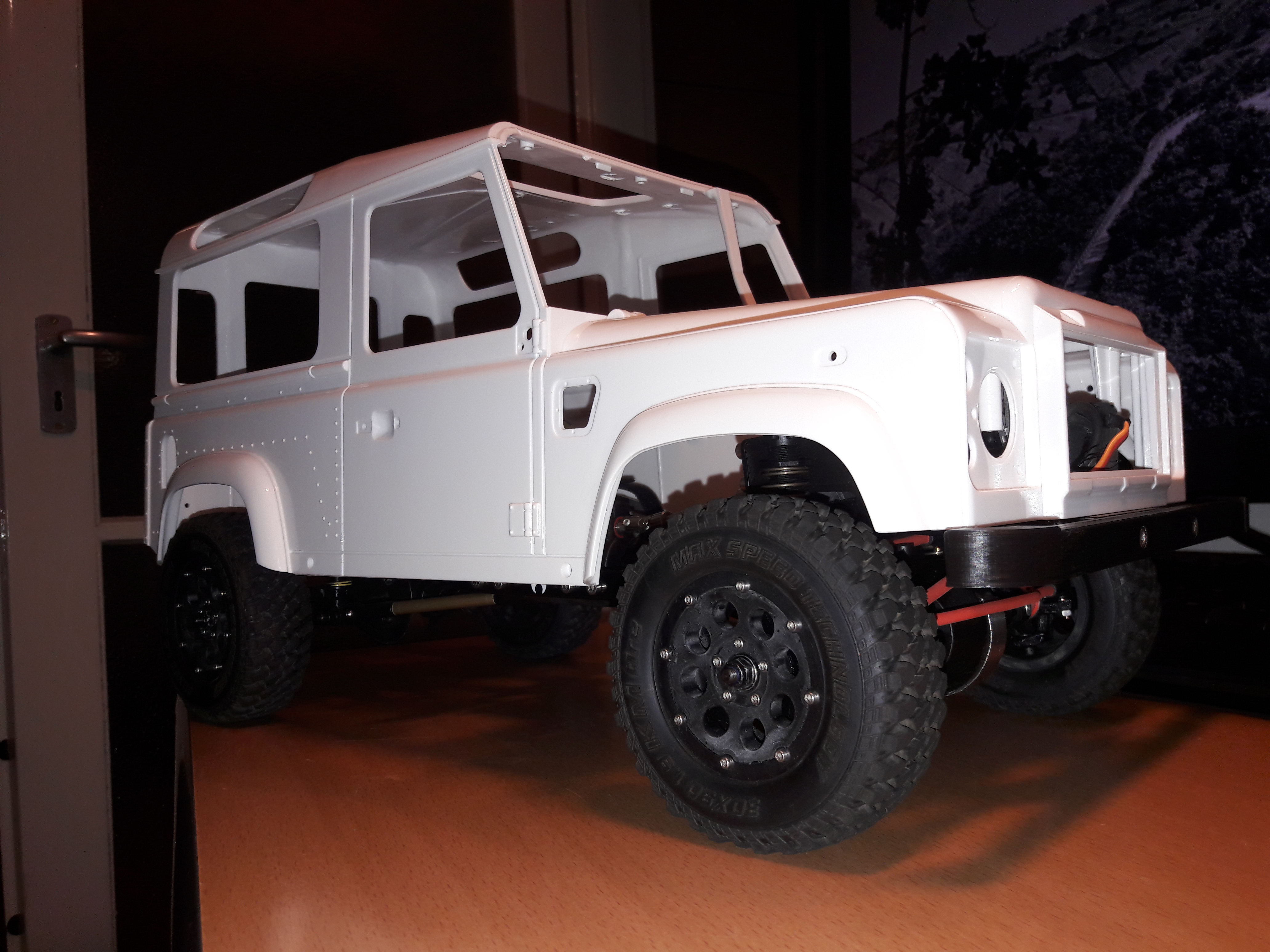 Defender D90遥控车模型3D图纸 STP格式
