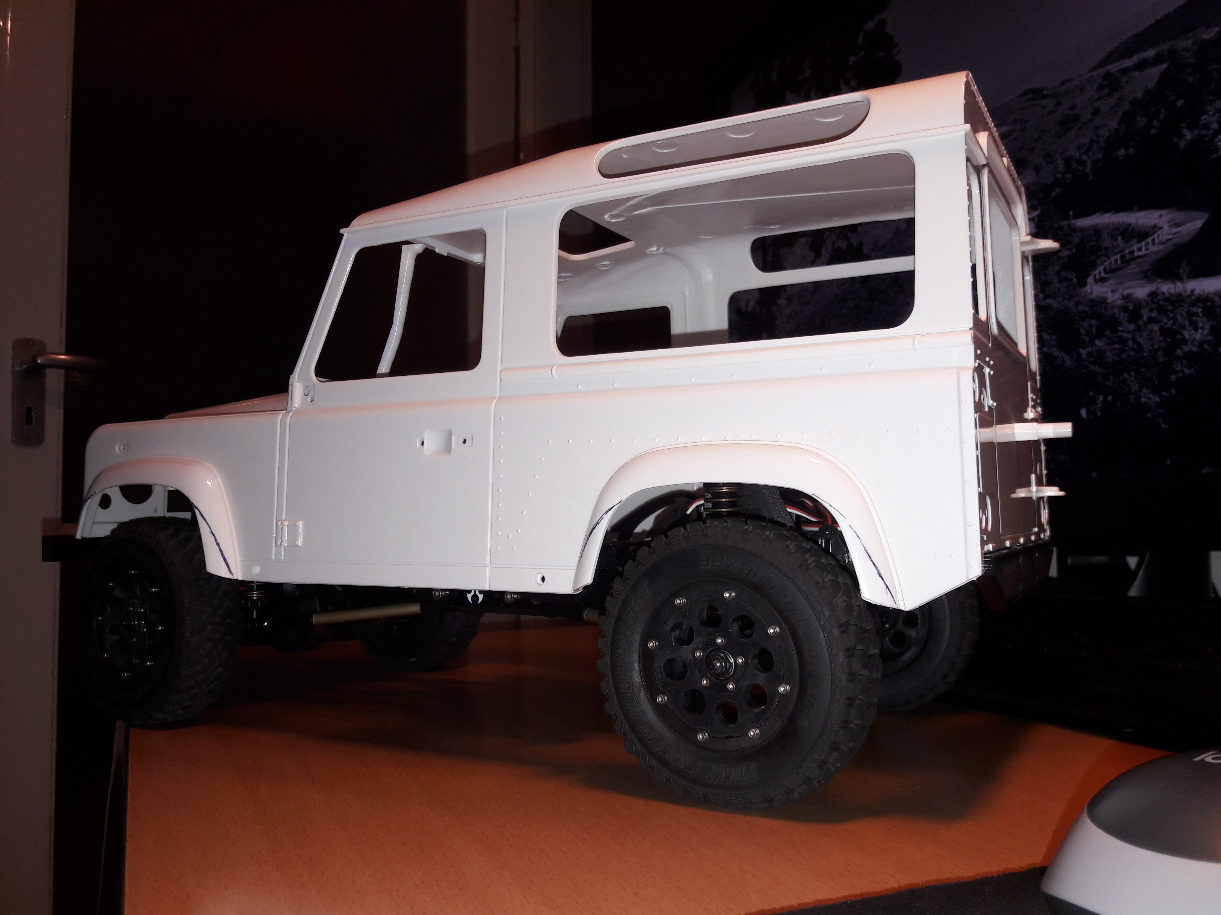 Defender D90遥控车模型3D图纸 STP格式