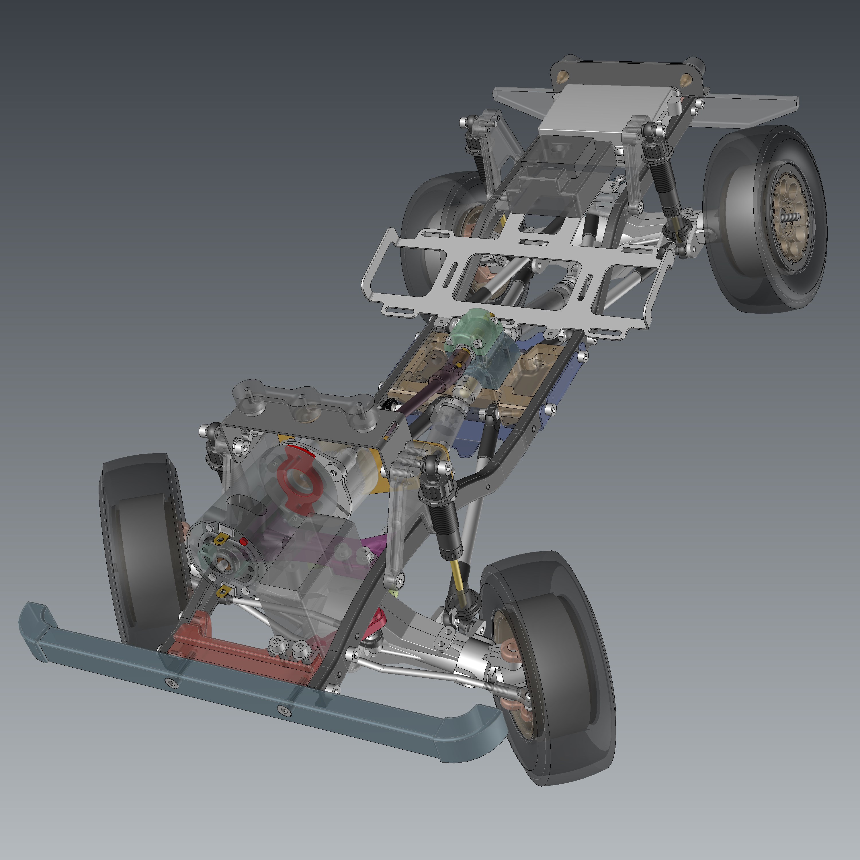 Defender D90遥控车模型3D图纸 STP格式