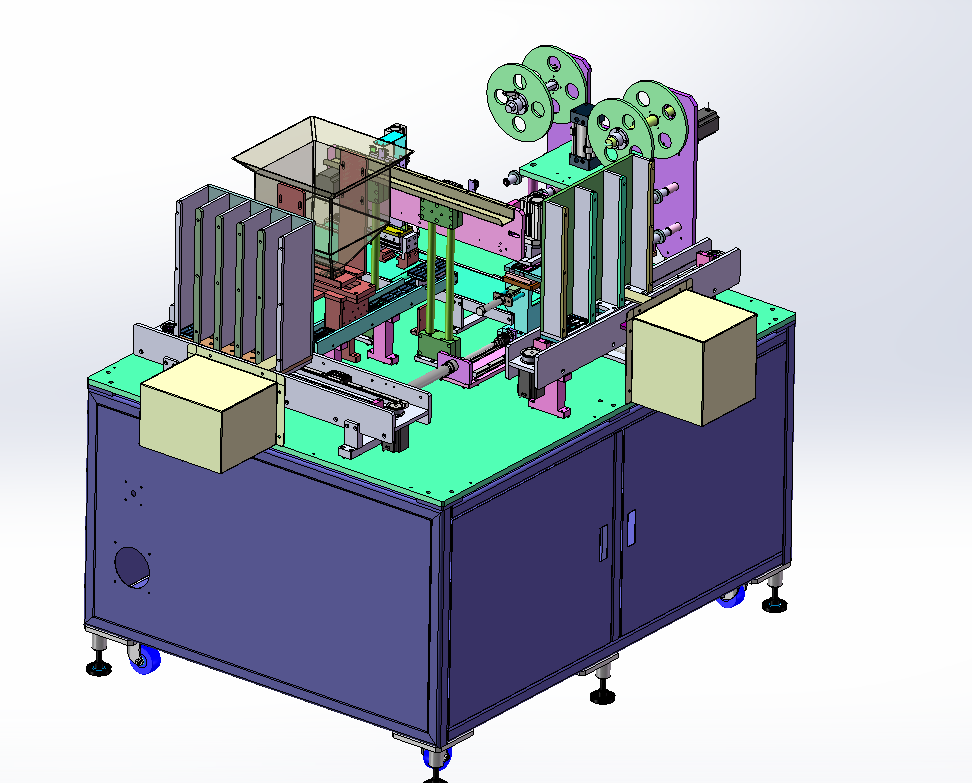 颗粒分料机组装自动机_3040