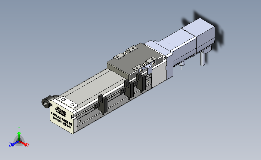 丝杆模组 负载10kg FFC50系列  封闭直线模组 防尘模组 电缸[FFC50-50-PD-T10]