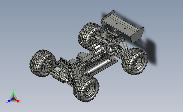 电动充电遥控车四通汽车赛车模型