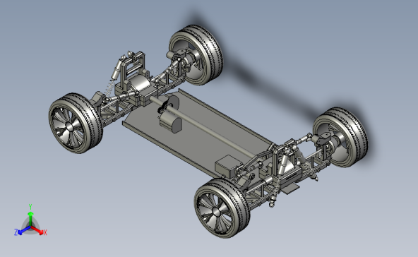 电动四轮汽车幼儿遥控四轮玩具车动力底盘