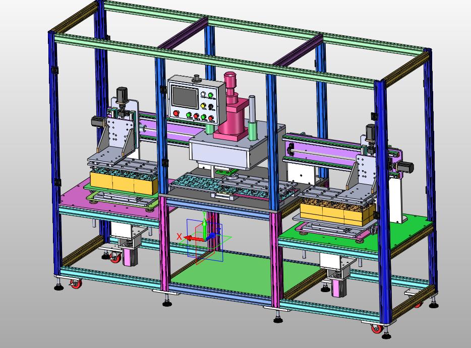 电路板自动冲孔机
